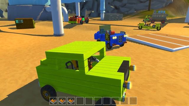 Scrap Mechanic гнилая мотоколяска и кабриолет смотреть онлайн