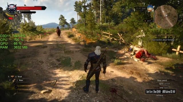 $95 PC + AMD Radeon RX 460 -- Intel Core 2 Duo E8400 -- The Witcher 3 Wild Hunt Benchmark смотреть онлайн