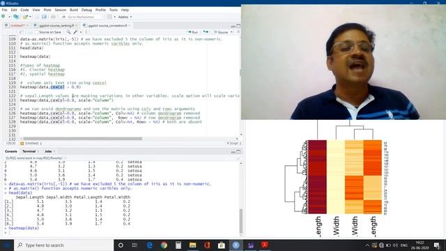 heatmap in R: Tutorial 10-Heatmap, Data Visualization using R , GGplot2, data correlation смотреть онлайн