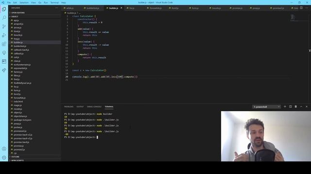 Comment faire un BUILDER en javascript : L'outils des bons devs смотреть онлайн