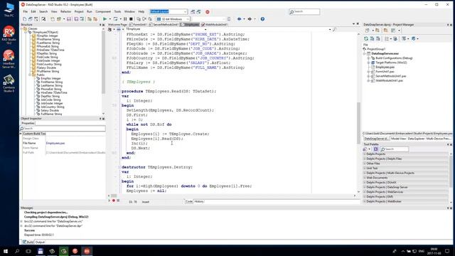 CodeRage 12 - Customising DataSnap Server Method Output смотреть онлайн