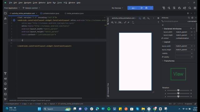 Implementation Of Lottie Animation | Splash Screen | Android Studio | Java смотреть онлайн