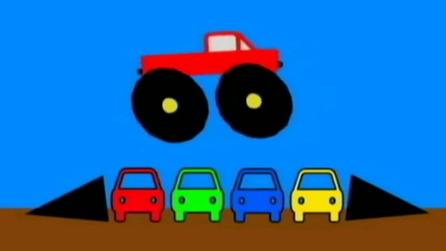 Monster Truck Counting Video For Kids смотреть онлайн