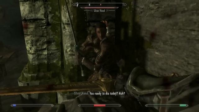 Skyrim Warrior Playthrough - Part 19 - Oh Hi Silver Hand Leader! смотреть онлайн