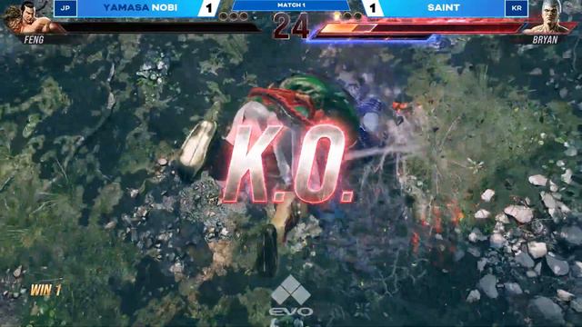Nobi vs Saint | Evo TEKKEN 8 Showcase смотреть онлайн