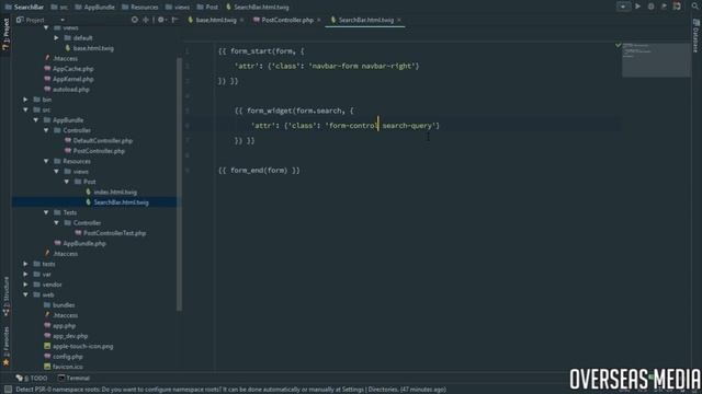 Symfony Tutorial: Search form in the layout смотреть онлайн