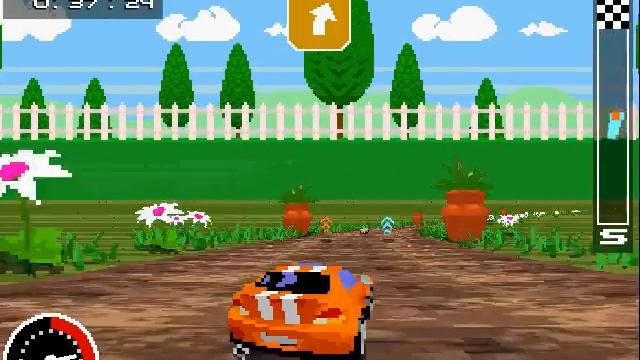 Retro Racers 3D annular driving game mini cars смотреть онлайн
