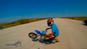 Трюки на спортивных мотоциклах