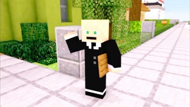BiG BOG Minecraft-animation love too girl Balloon BIG School ? Minecraft смотреть онлайн
