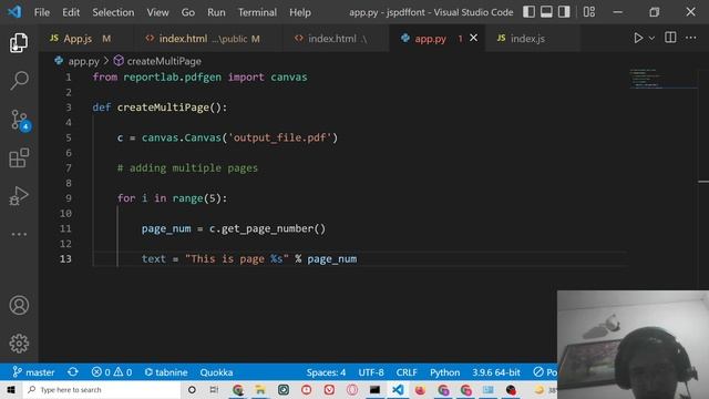 Python 3 ReportLab Library to Add Pagination at Footer inside PDF Document in Command Line смотреть онлайн
