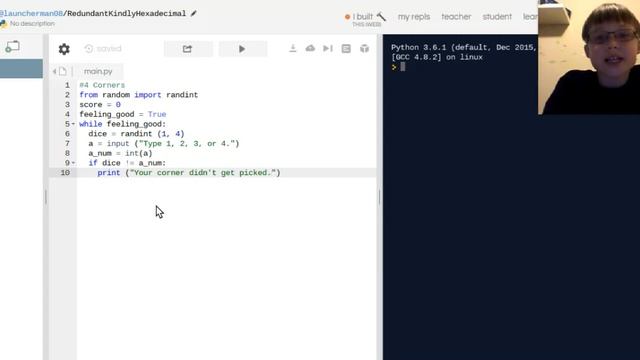 How to make a 4 Corners Game with Python 3 смотреть онлайн