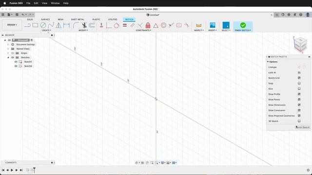 Fusion 360 Tutorial - Look At Sketch смотреть онлайн