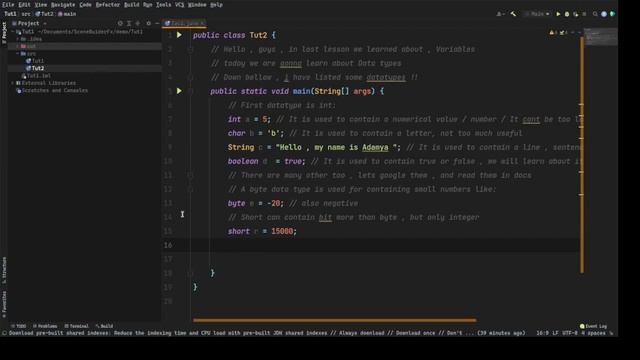 Java Tutorial #2 || DataTypes || Code Nagar смотреть онлайн