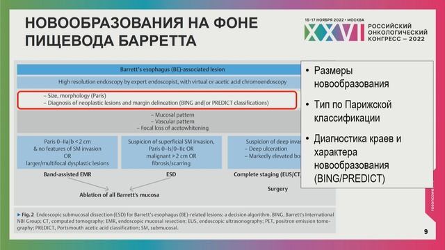 Стандарты эндоскопического удаления раннего рака пищевода и желудка смотреть онлайн