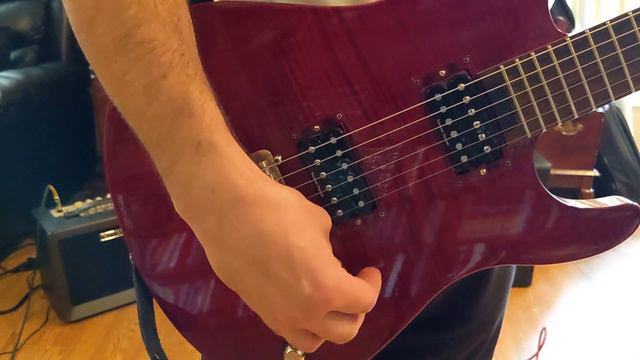 Yamaha RGX 820Z guitar electric plus Piezo acoustic stereo test смотреть онлайн