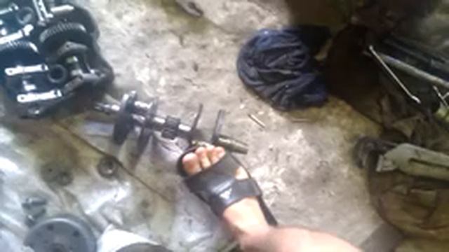 Установка распредвалов мото Honda VFR400 nc13, nc24 смотреть онлайн