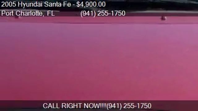 2005 Hyundai Santa Fe GLS FWD 3.5L AU for sale in Port Charl смотреть онлайн