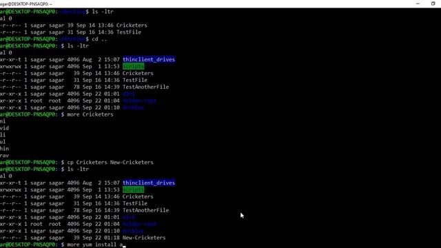 cp | Unix Commands смотреть онлайн