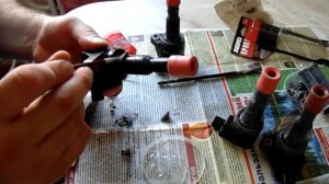 Ремонт катушки зажигания HONDA Fit Mobilio Repair ignition coil HONDA Fit Mobilio