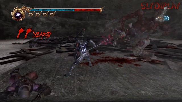 Ninja Gaiden 2 Прохождение глава 11 Обожженное надгробие смотреть онлайн