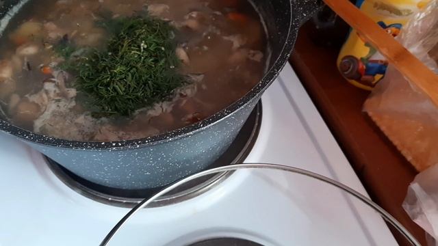 Суп грибной/перец фаршированный/ОГРОМНОЕ СПАСИБО ЗА ДОНАТ???