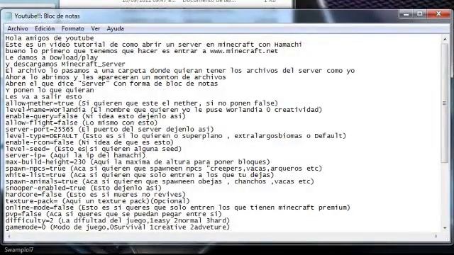 Como crear un server en minecraft 1.4.7 con Hamachi смотреть онлайн