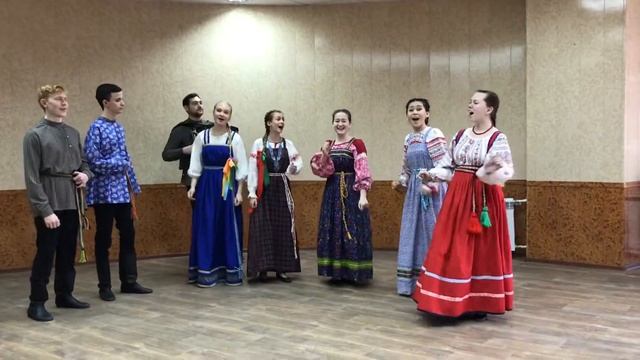 «Сыграй, милый, перебор» припевки с. Каралат Камызякского р-на Астраханской области смотреть онлайн