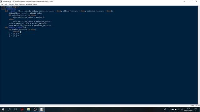 Python Path Tracer Part 3 - Material смотреть онлайн