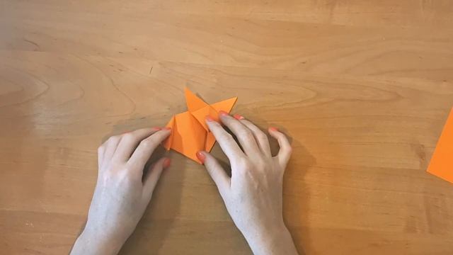 Лисичка из бумаги. Оригами смотреть онлайн