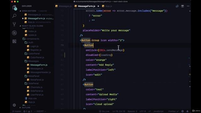 Controlled Input to Clear Message, Disable Button on Loading State смотреть онлайн