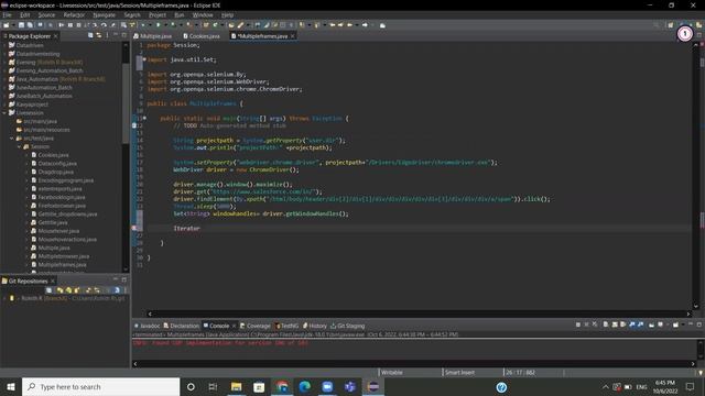 Selenium with java Part-19(How to Handle Multiple Windows ) смотреть онлайн