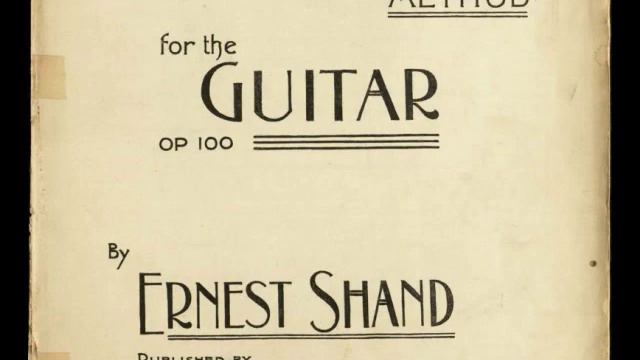 Two Lessons from Shand's Method (Op. 100) Classical Guitar without Fingernails смотреть онлайн