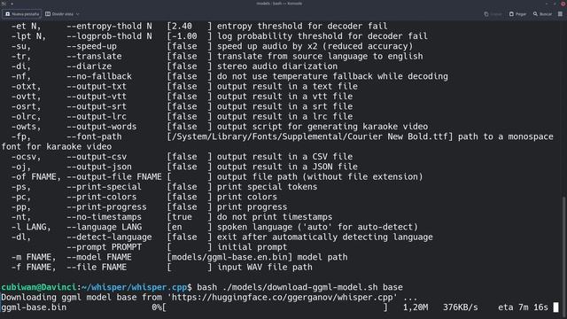 Convertir de voz a texto con Whisper.cpp. En local y sin necesidad de tener una GPU смотреть онлайн