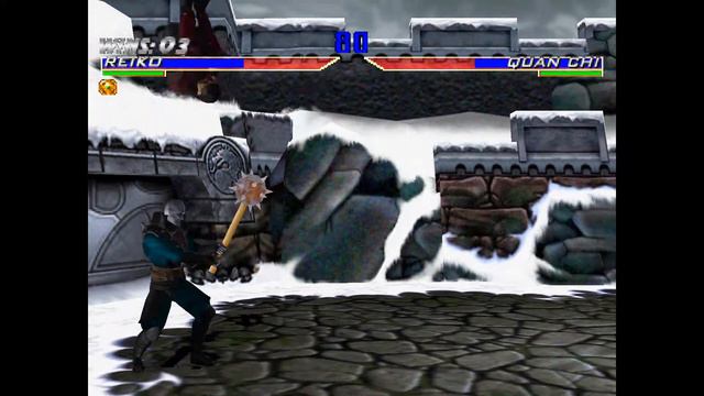Mortal Kombat Gold Dreamcast Reiko Game play смотреть онлайн
