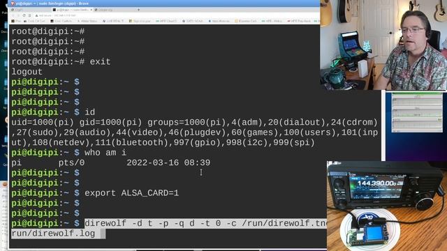 Pair with your Raspberry Pi. APRSDroid over Bluetooth! смотреть онлайн