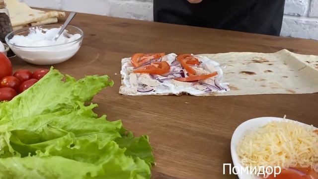 Треугольники из лаваша! Быстрый, полезный перекус смотреть онлайн