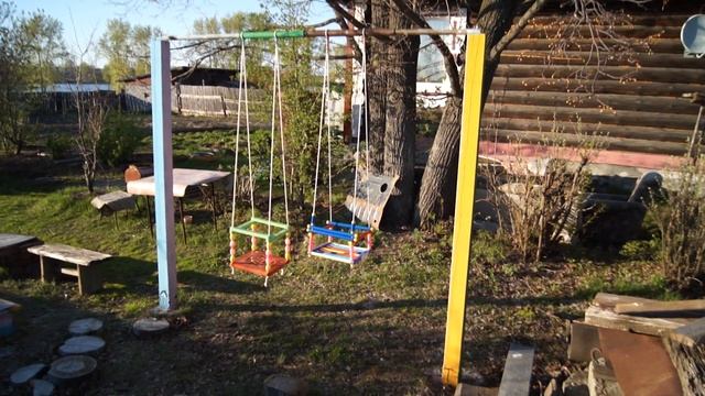 Качели для детей своими руками смотреть онлайн