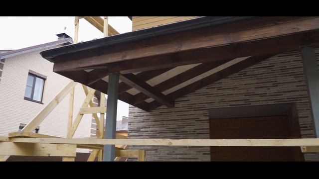 Не дешевый дом в котором хочется жить. Дом из кирпича ручной формовки. От проекта до готового дома. смотреть онлайн