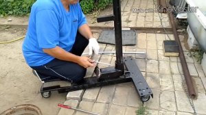 Шиномонтажный станок, своими руками, ролик N°1 САМ