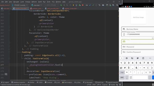 Flutter Multi Vendor Grocery App - Part 16 | Vendor Registration # 2 | Email Auth | add to Firestor смотреть онлайн