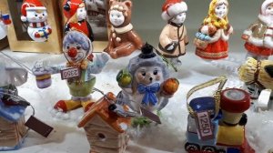 Ёлочные украшения, фабрики ёлочных игрушек, стеклянные игрушки на ёлку 2022г.