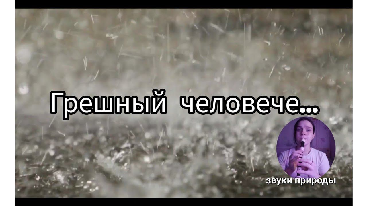 ОЧЕНЬ КРАСИВАЯ МЕЛОДИЯ со смыслом/ Грешный человече на блокфлейте смотреть онлайн