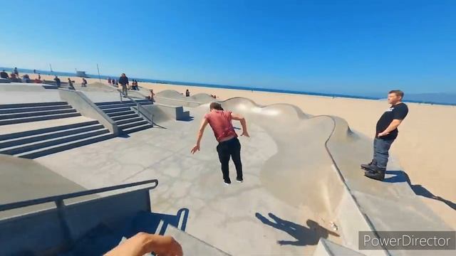 Паркурщики в Голливуде (США) смотреть онлайн