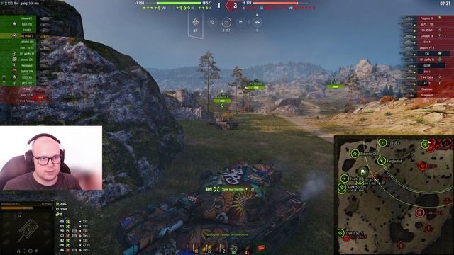 AE Phase 1 - Стоит ли брать в 2022. Хороший танк для игры от рельефа. Обзор. [World Of Tanks] смотреть онлайн