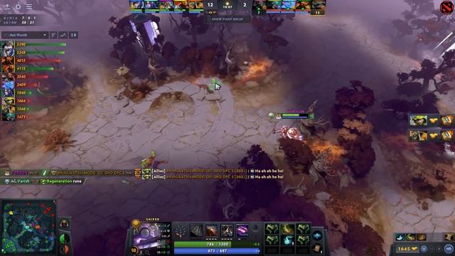 TOPSON MID Sniper with First Item Blink Dagger Dota 2 смотреть онлайн