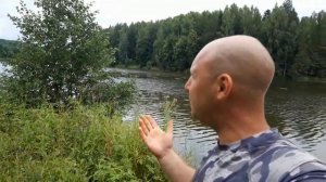 Рыбалка в Удмуртии. Пруд в деревне Пушкари