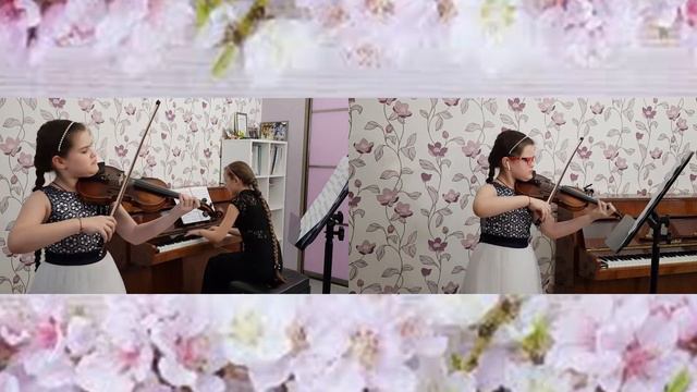 D.Shostakovich - 5 pieces for 2 violins and piano. Margarita & Elizaveta Pochebut смотреть онлайн
