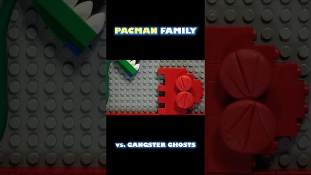 Minecraft Monster Vs LEGO Pacman | Arcade Game Stop Motion #short смотреть онлайн