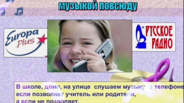 Классный час на тему: "Музыка-пища для души " смотреть онлайн
