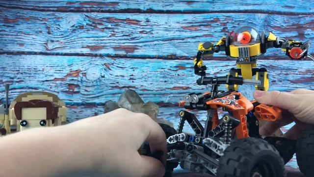 LEGO Technic 9392 Квадроцикл Обзор! смотреть онлайн